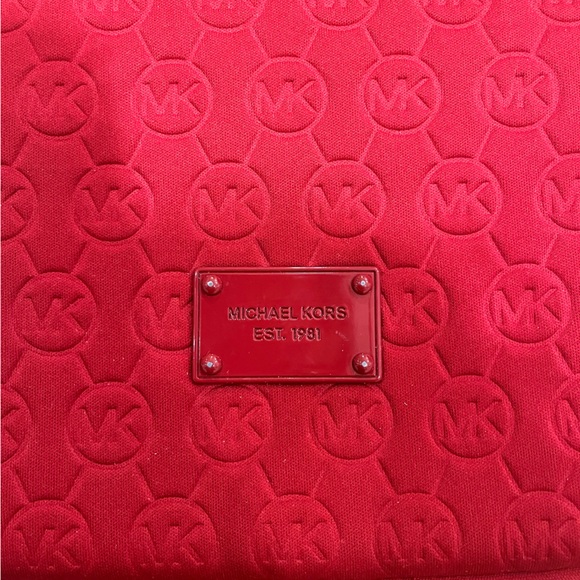 Host pick: Michael Kors red padded tablet case 8”x10.5” - Picture 3 of 4